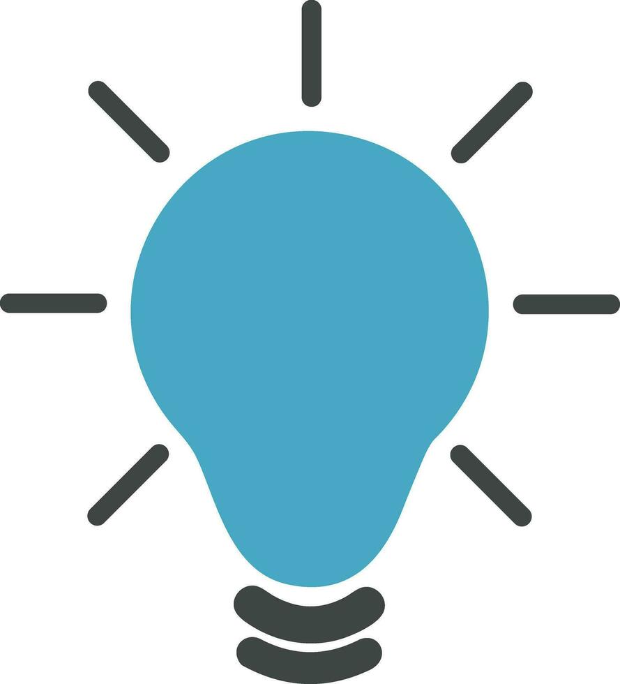Brain idea symbol icon vector image. Illustration of the creative intelligence think design image