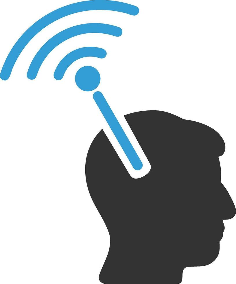 Brain idea symbol icon vector image. Illustration of the creative intelligence think design image