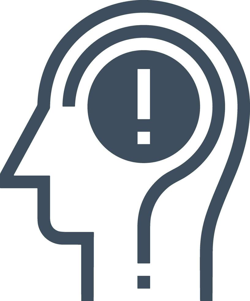 Brain idea symbol icon vector image. Illustration of the creative intelligence think design image