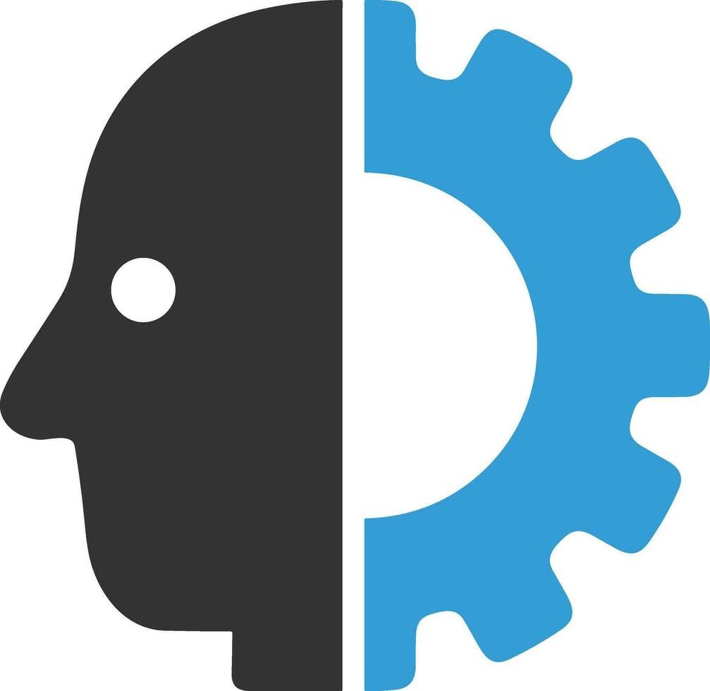 Brain idea symbol icon vector image. Illustration of the creative intelligence think design image