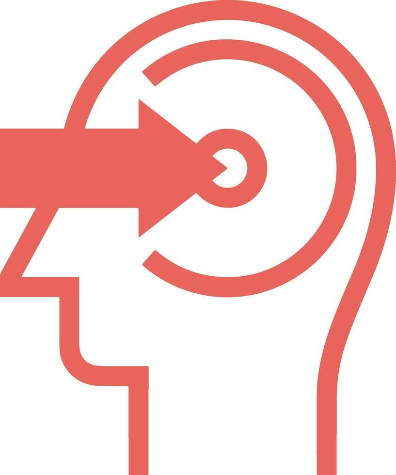 Brain idea symbol icon vector image. Illustration of the creative intelligence think design image