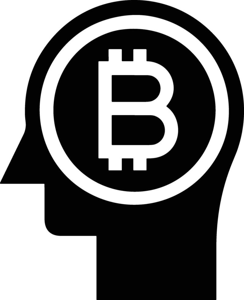 Brain idea symbol icon vector image. Illustration of the creative intelligence think design image