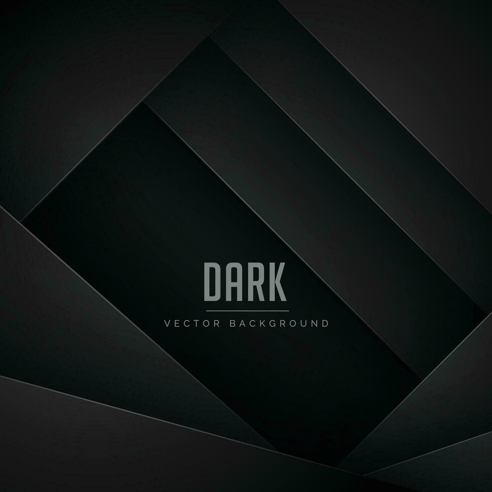 Geometric Dark Overlap Background. geometric line shapes, vector illustrations, Abstract modern background.