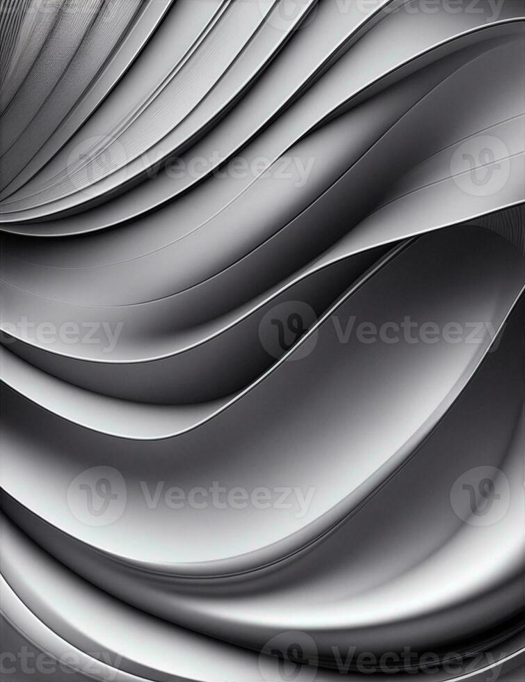 abstract gray wave background illustration photo