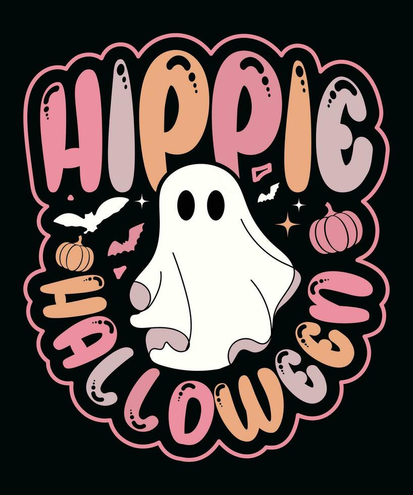 diseño de camiseta de halloween vector