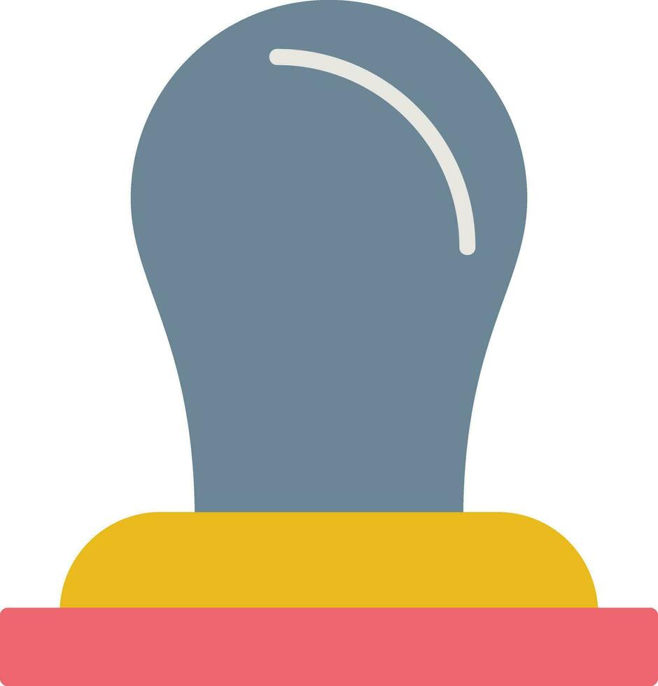 Stamp Flat Icon vector