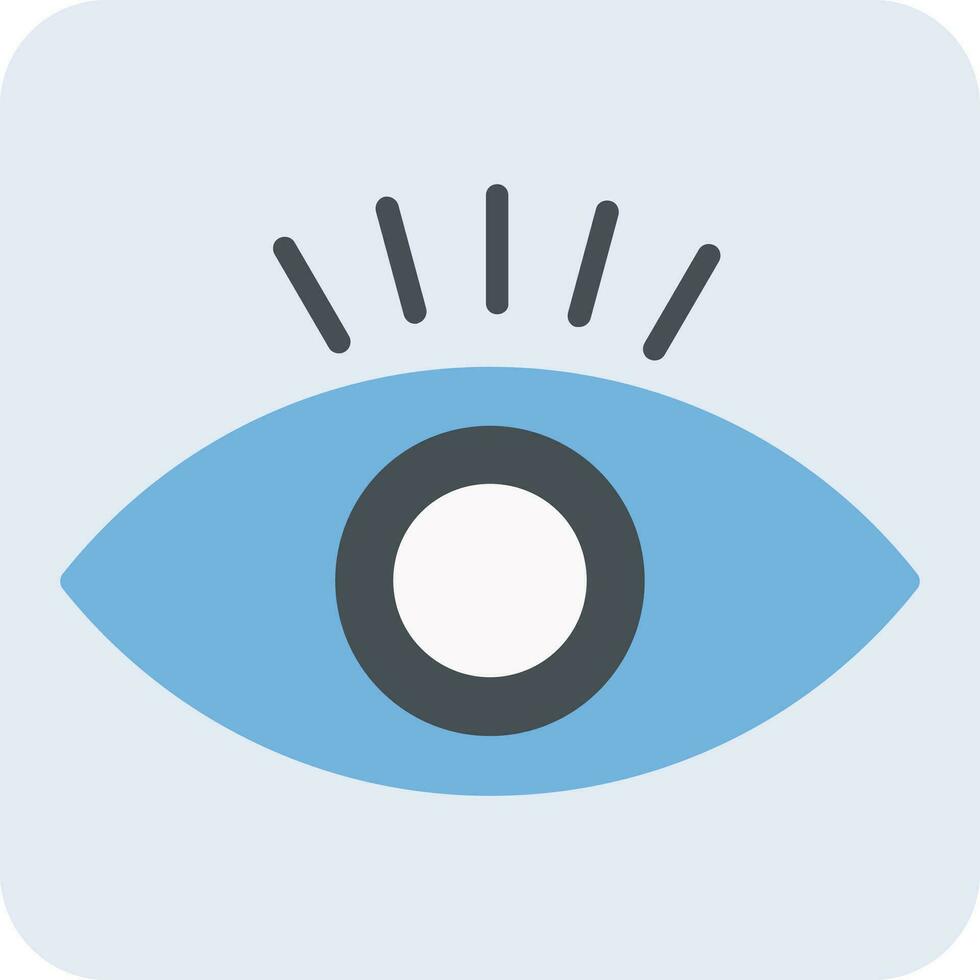 Eye Flat Icon vector