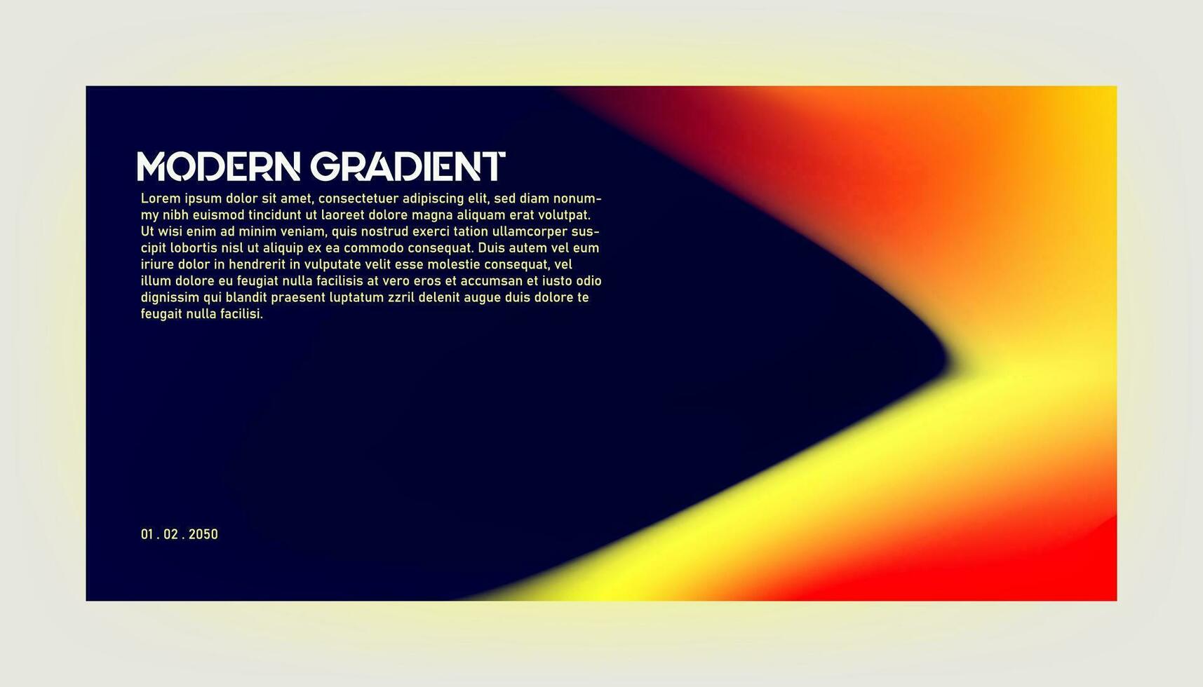 Modern Background Design with Gradient and Grain Texture. Minimalist Gradient Background with geometric shapes for Website design, landing page, wallpaper, banner, poster, flyer, and presentation vector