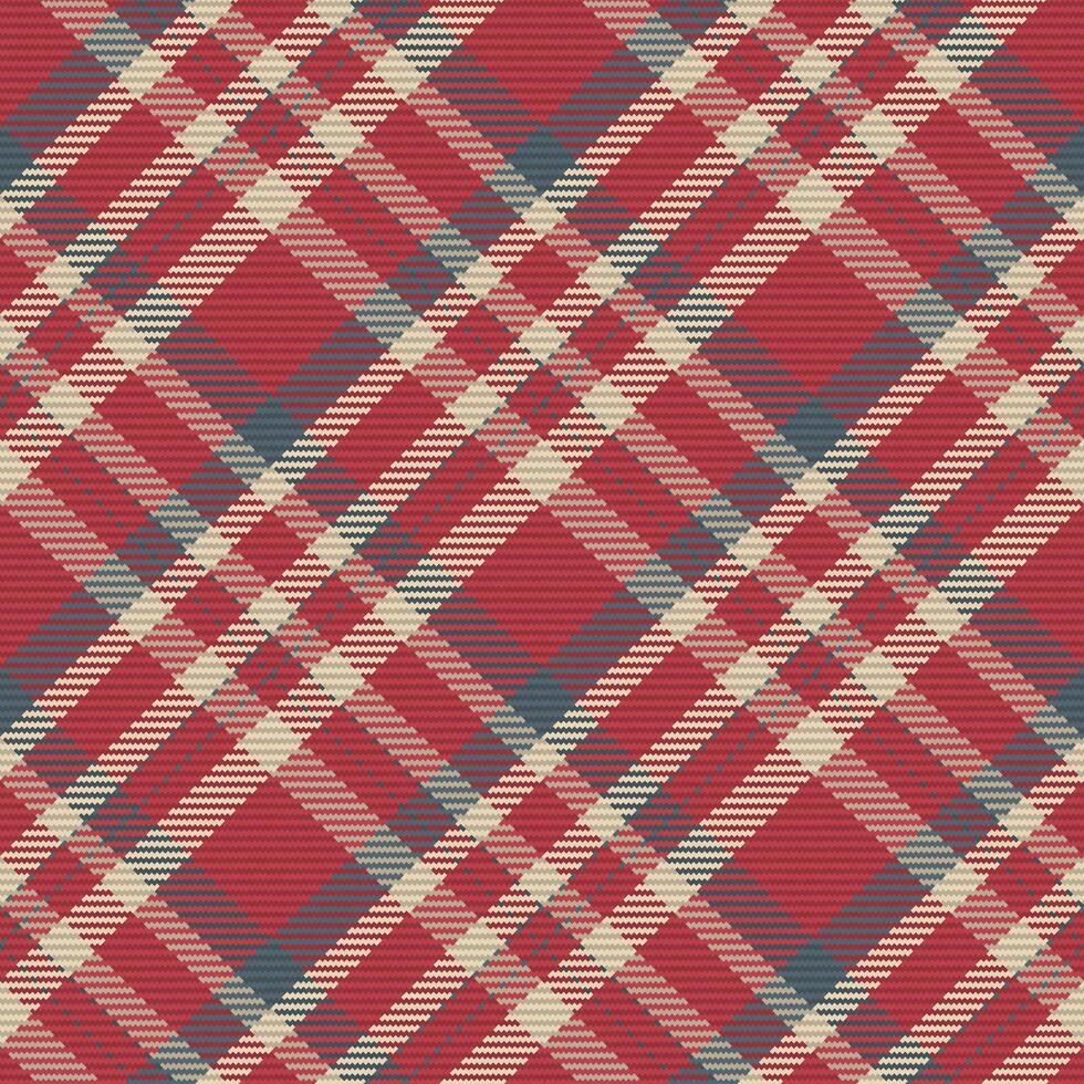 Seamless pattern of scottish tartan plaid. Repeatable background with check fabric texture. Vector backdrop striped textile print.