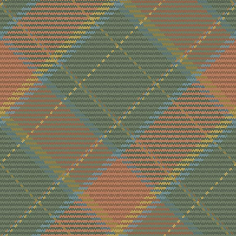 Seamless pattern of scottish tartan plaid. Repeatable background with check fabric texture. Vector backdrop striped textile print.