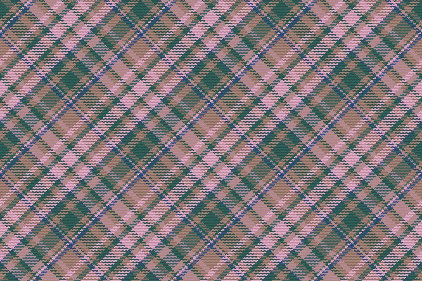 Seamless pattern of scottish tartan plaid. Repeatable background with check fabric texture. Vector backdrop striped textile print.