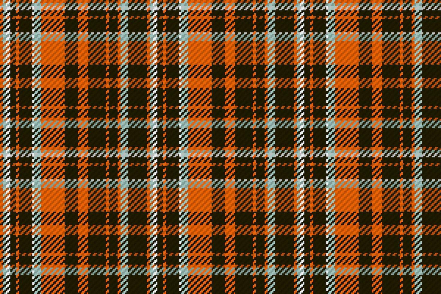 Seamless pattern of scottish tartan plaid. Repeatable background with check fabric texture. Vector backdrop striped textile print.