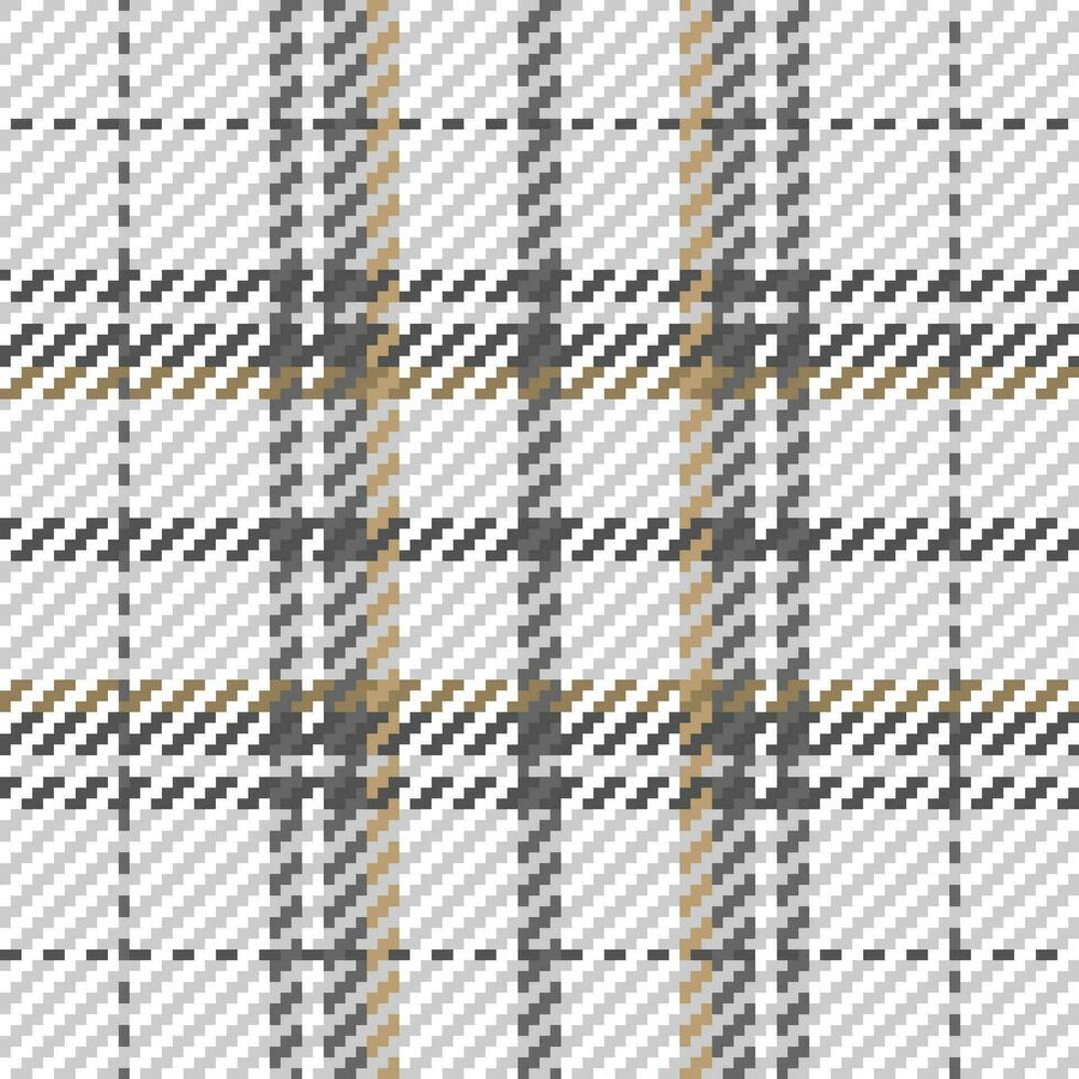 Seamless pattern of scottish tartan plaid. Repeatable background with check fabric texture. Vector backdrop striped textile print.