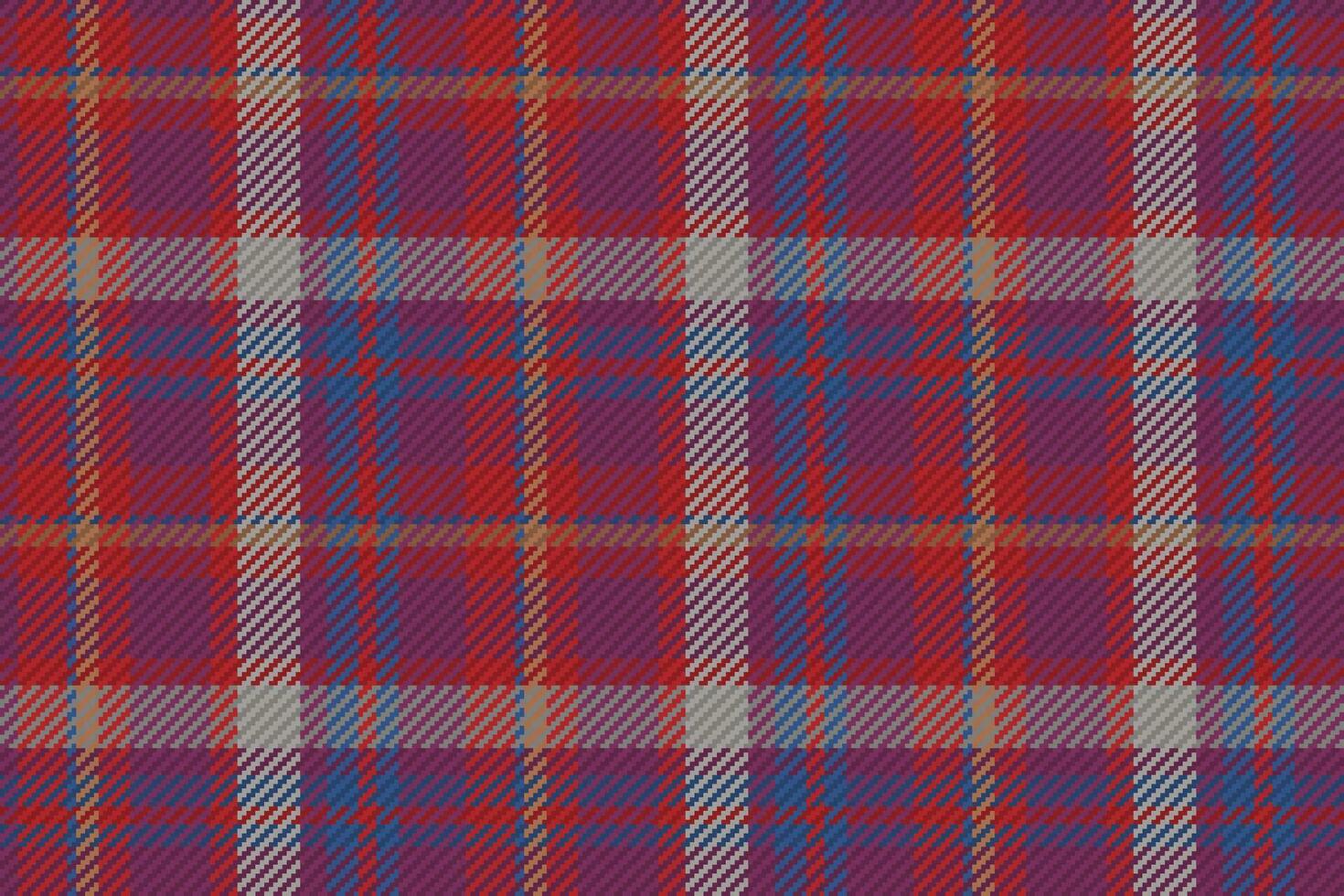 Seamless pattern of scottish tartan plaid. Repeatable background with check fabric texture. Vector backdrop striped textile print.