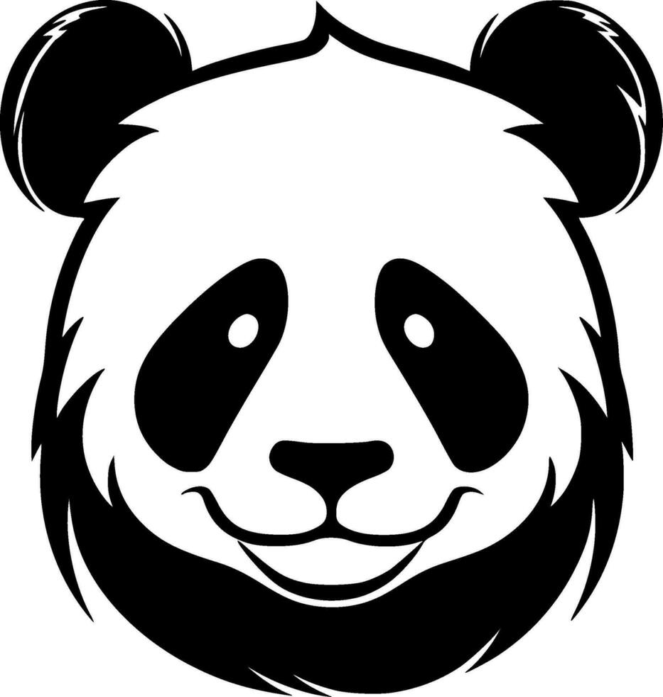 Panda - High Quality Vector Logo - Vector illustration ideal for T-shirt graphic