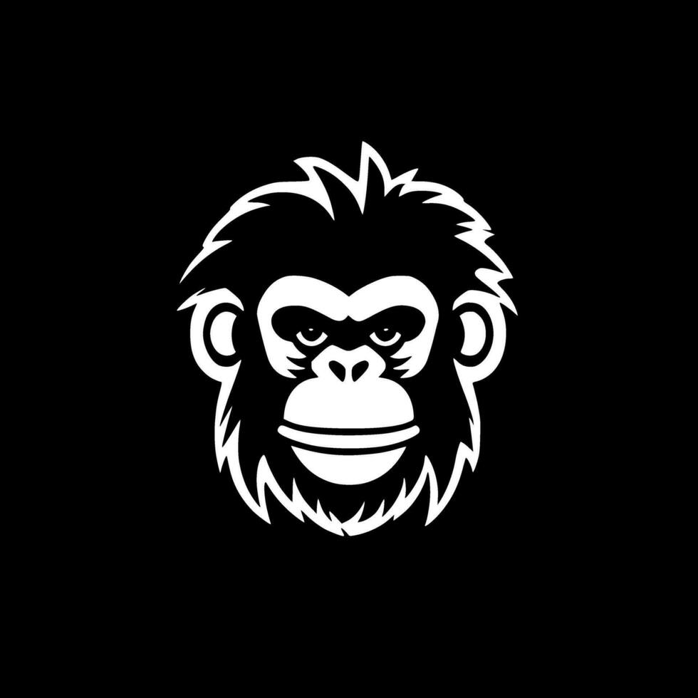 Monkey - High Quality Vector Logo - Vector illustration ideal for T-shirt graphic