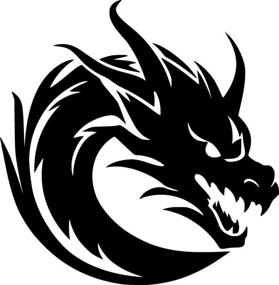 Dragon - High Quality Vector Logo - Vector illustration ideal for T-shirt graphic