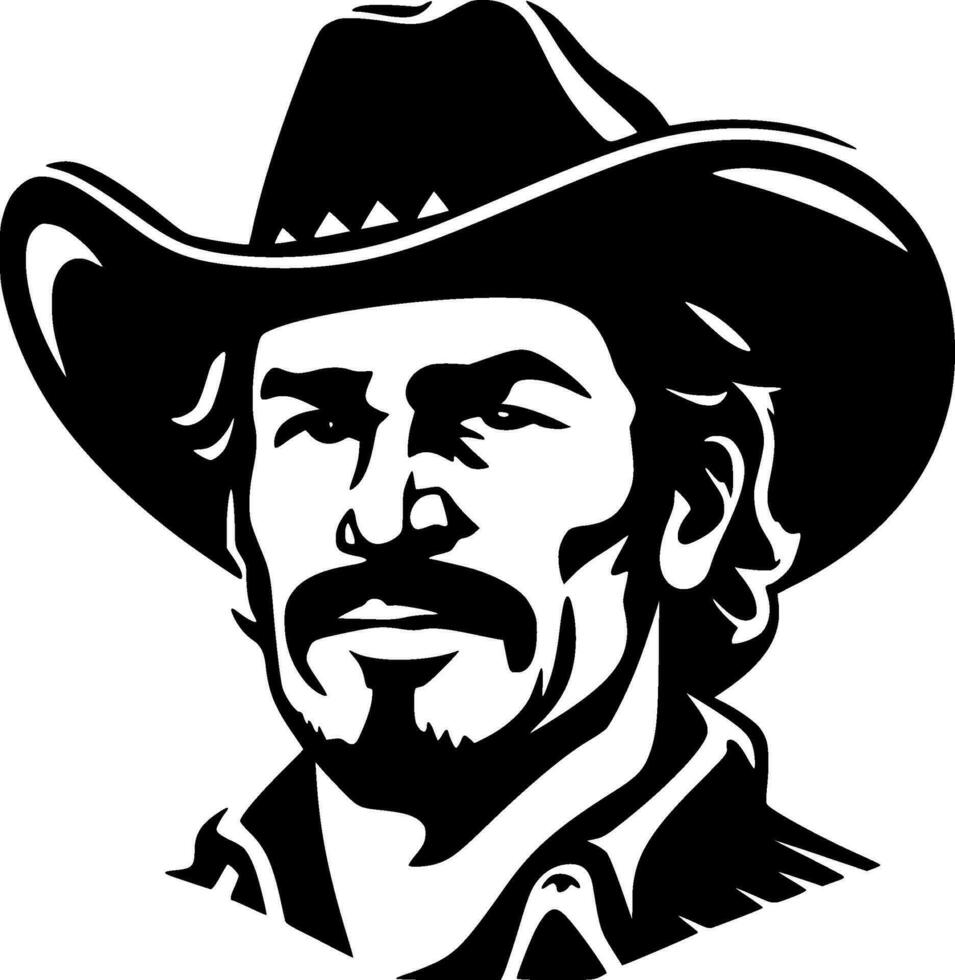 vaquero - alto calidad vector logo - vector ilustración ideal para camiseta gráfico