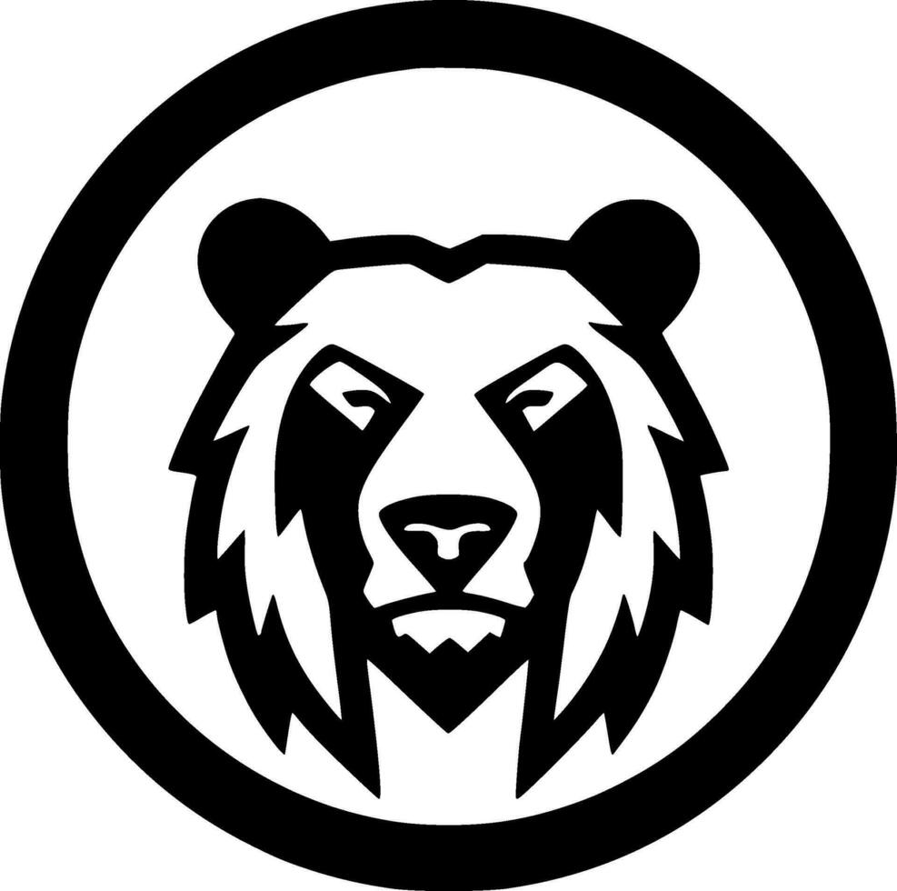 Bear - High Quality Vector Logo - Vector illustration ideal for T-shirt graphic