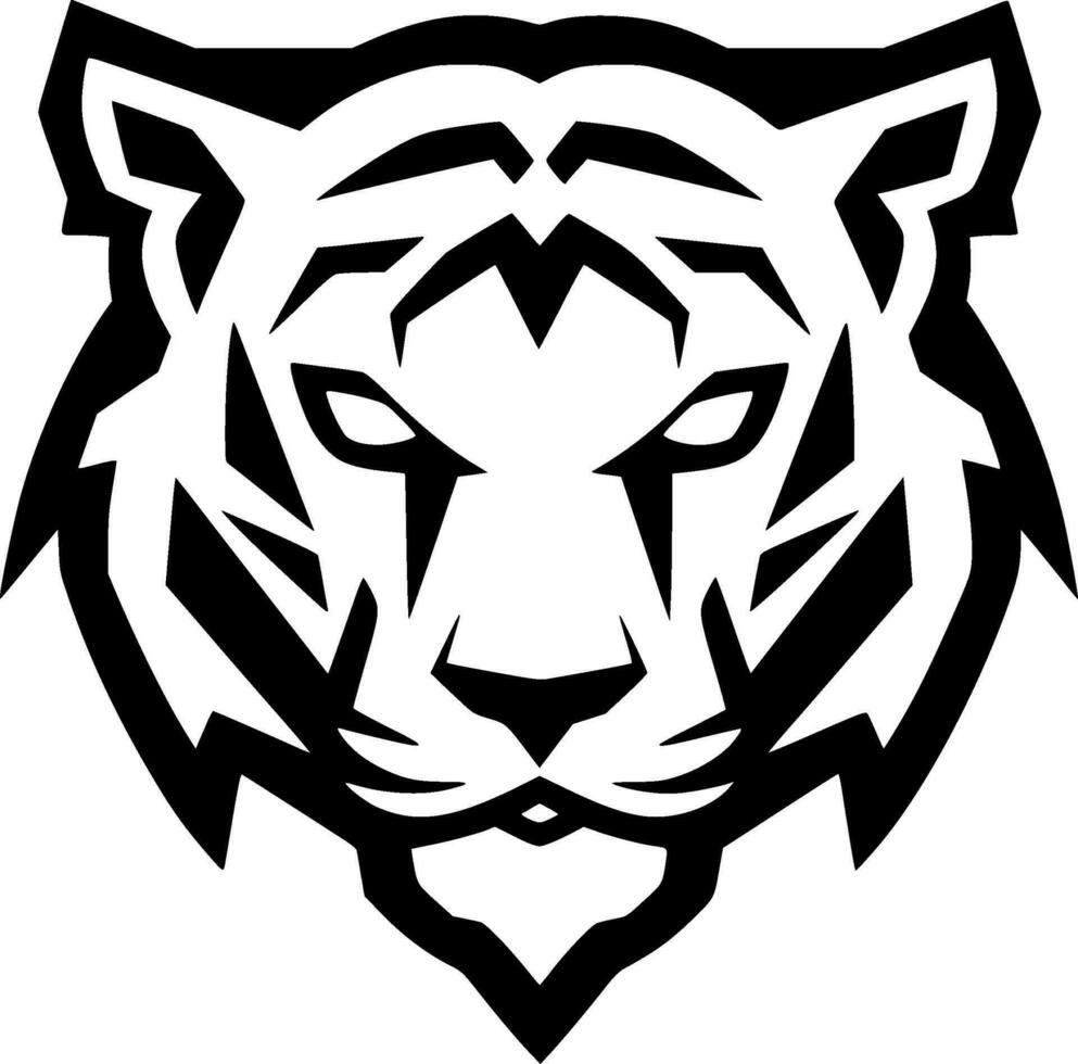 Tiger - High Quality Vector Logo - Vector illustration ideal for T-shirt graphic