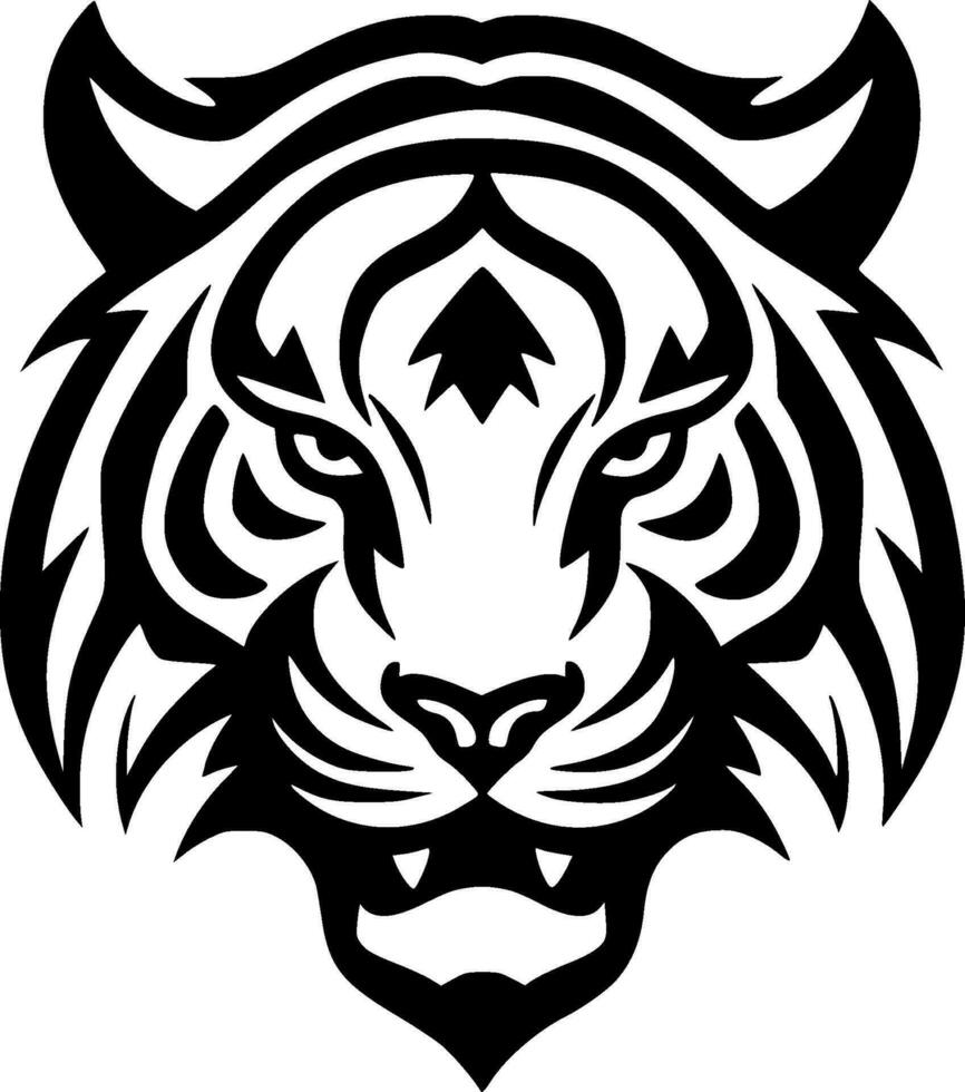 Tiger - High Quality Vector Logo - Vector illustration ideal for T-shirt graphic