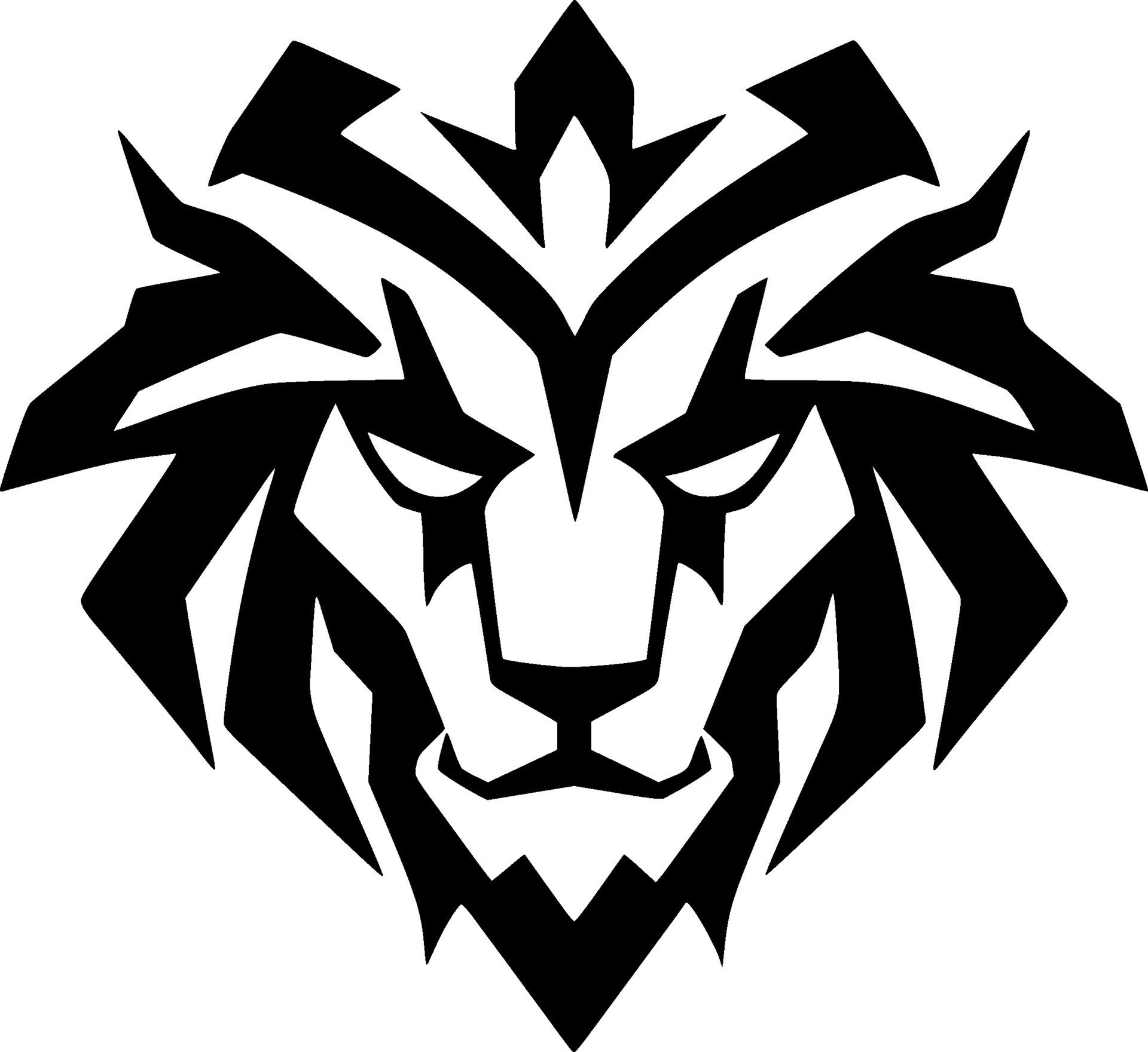 Tiger, Black and White Vector illustration 28002991 Vector Art at Vecteezy