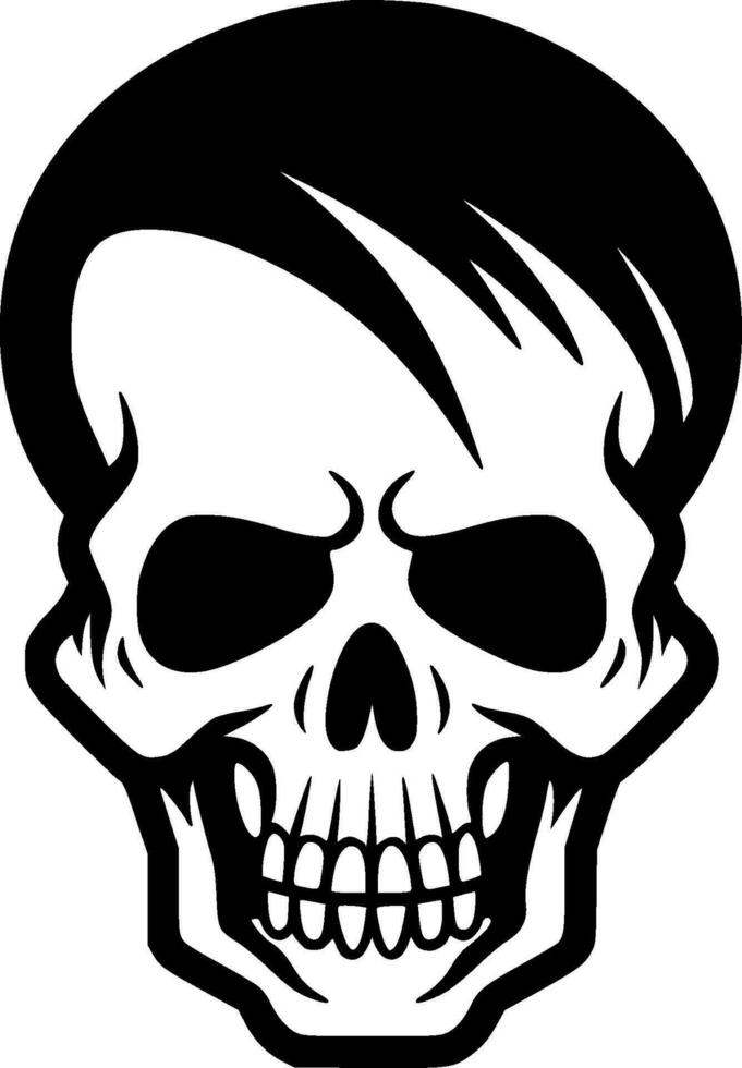 Skull - High Quality Vector Logo - Vector illustration ideal for T-shirt graphic