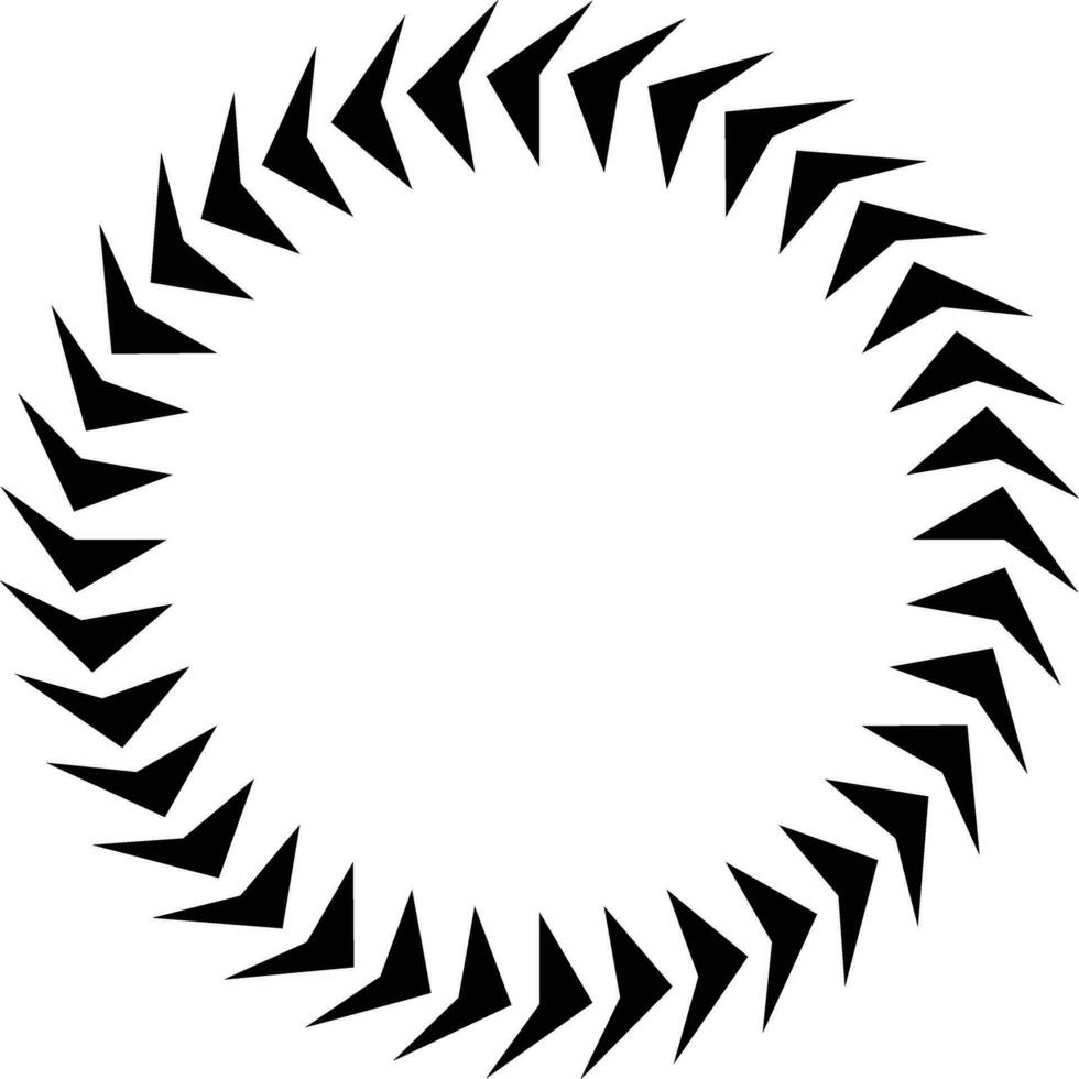 Circle Frame Element vector