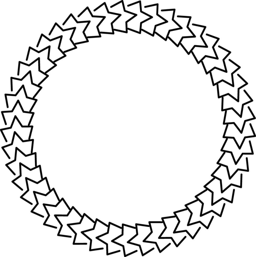 Circle Frame Element vector