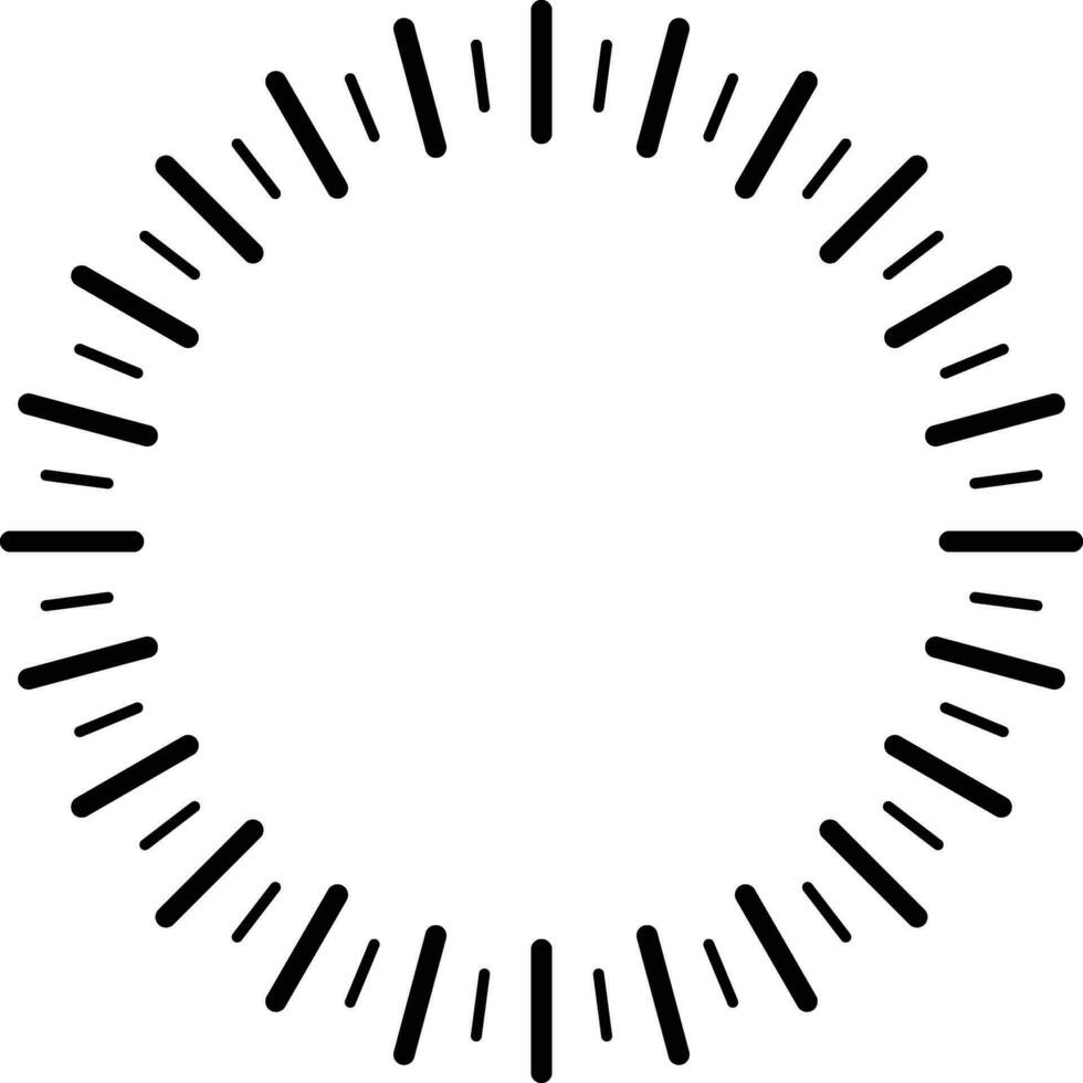 Circle Frame Element vector