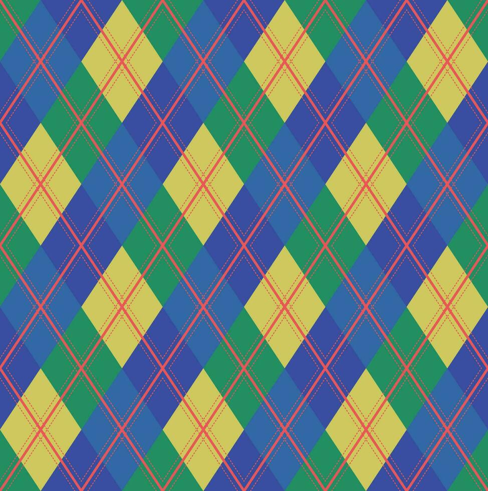 Argyle Pattern vector,geometric, background,Classic Knitted,plaid vector