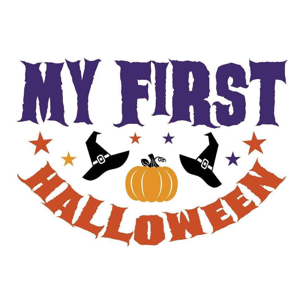 My first halloween 28004156 Vector Art at Vecteezy