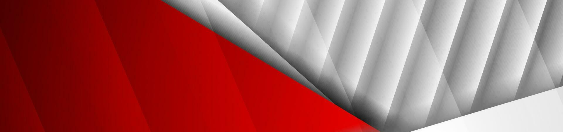 Red and grey corporate abstract striped background vector