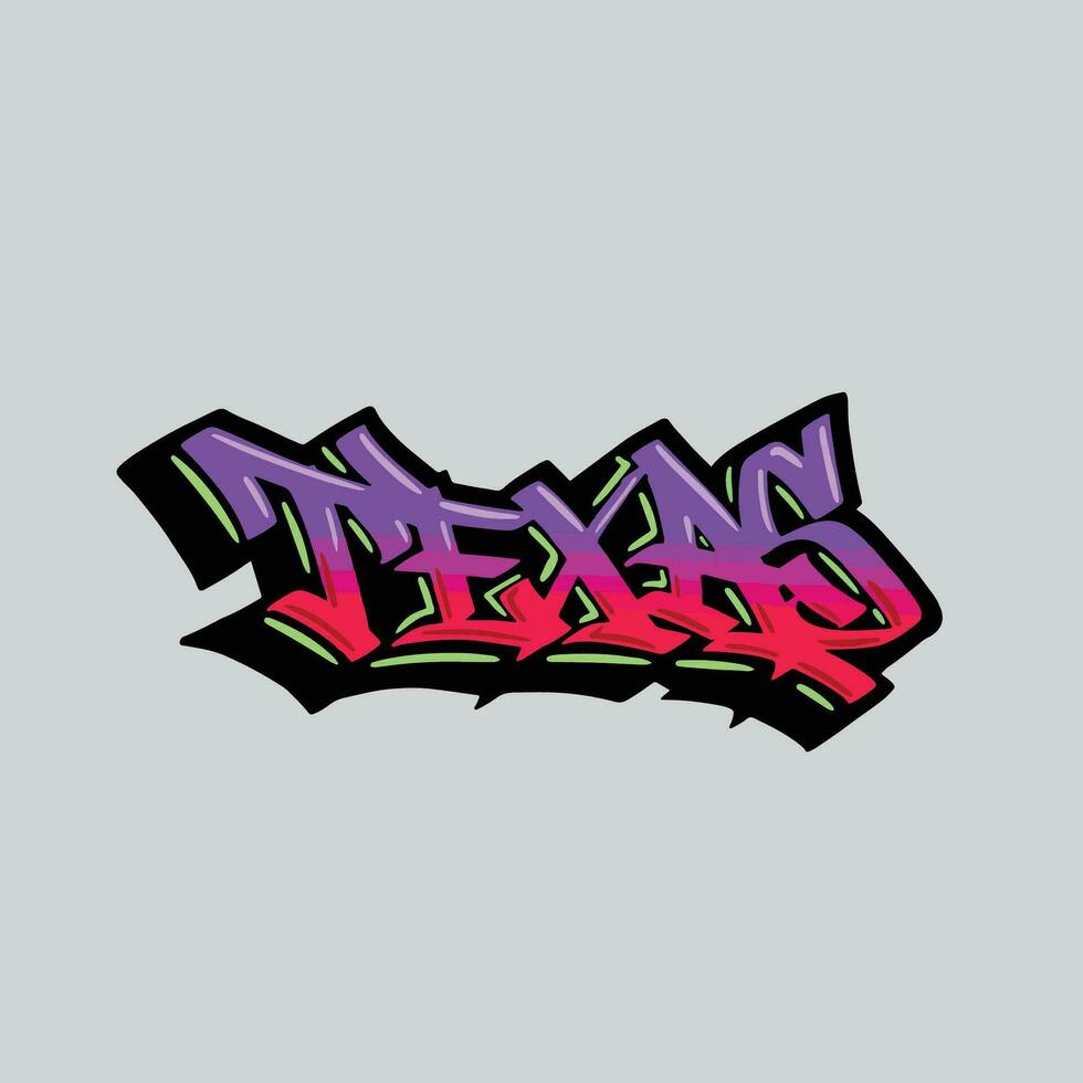graffiti vector tagging letter word text street art mural