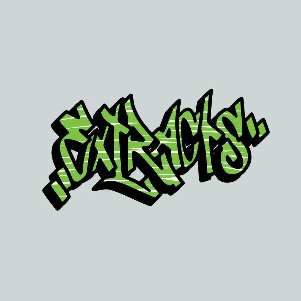 graffiti vector tagging letter word text street art mural