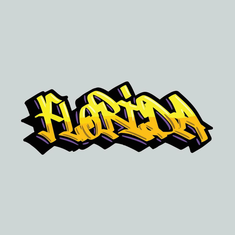 graffiti vector tagging letter word text street art mural