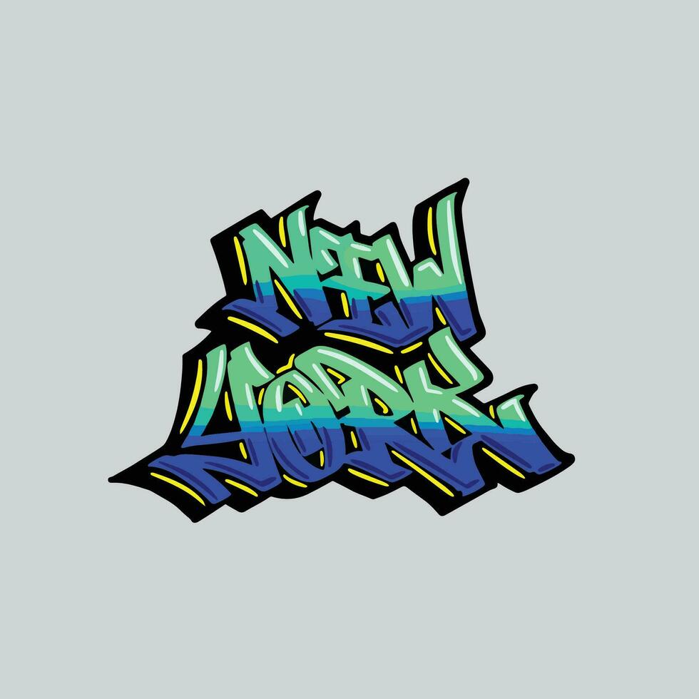 graffiti vector tagging letter word text street art mural