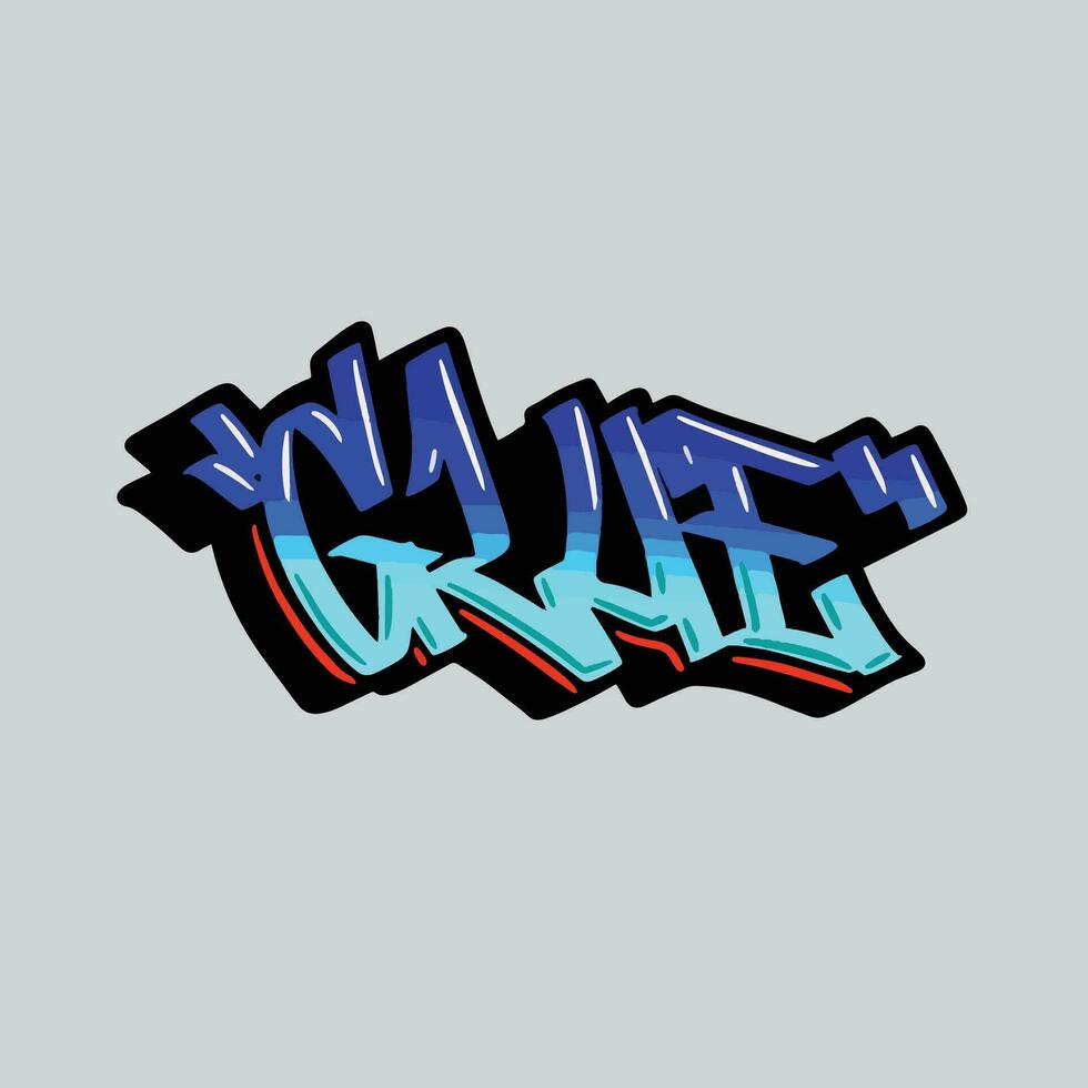 graffiti vector tagging letter word text street art mural