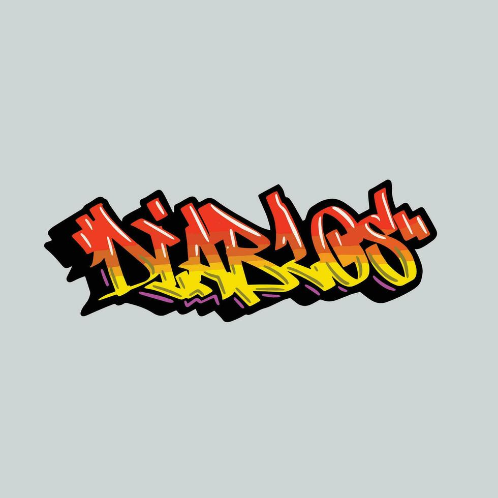 graffiti vector tagging letter word text street art mural