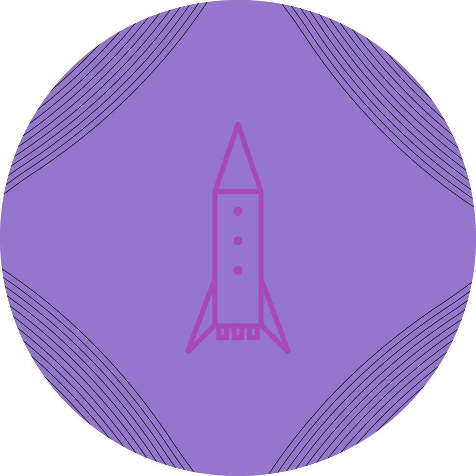 Space Rocket Vector Icon