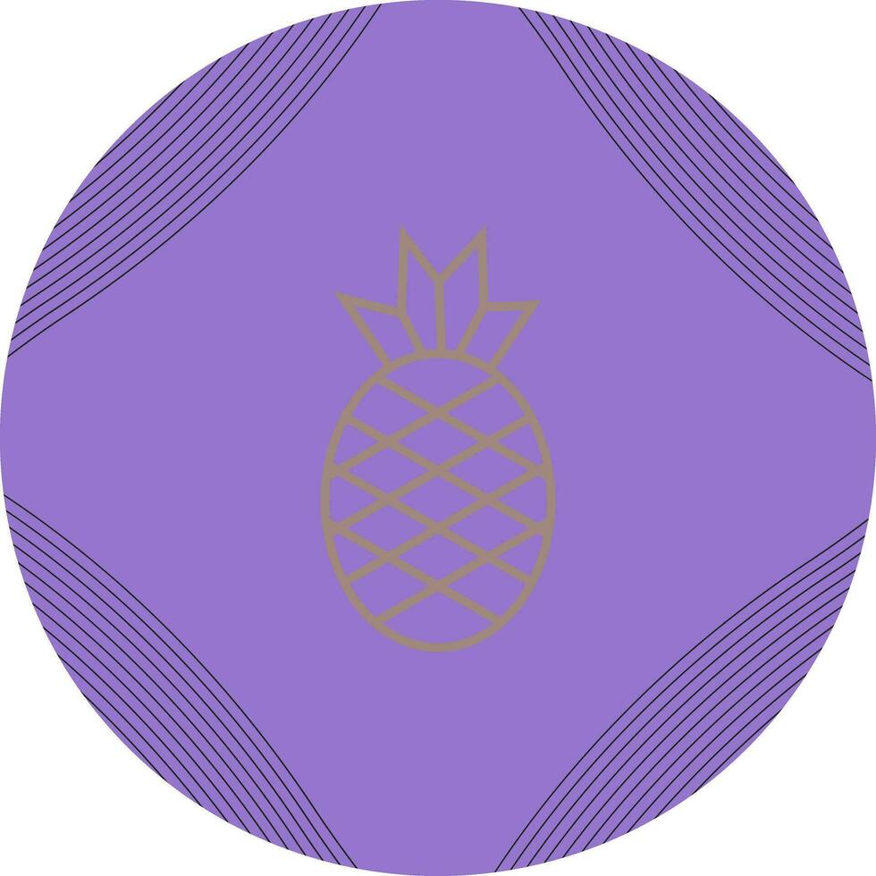 Pineapple Vector Icon