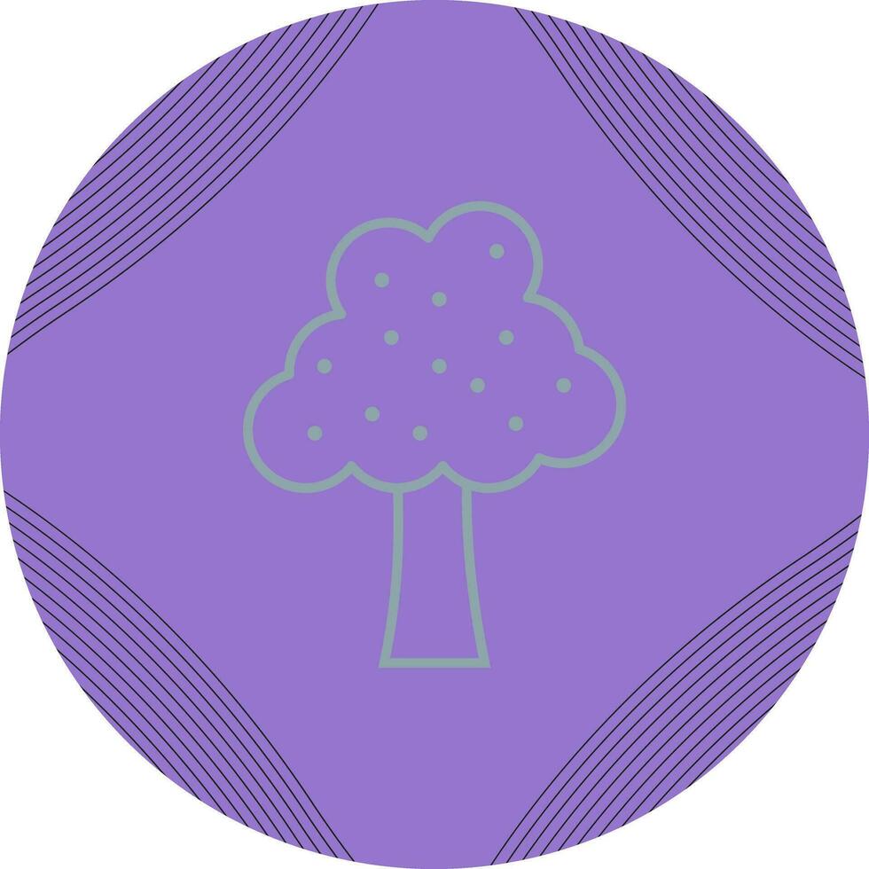 Fruit Tree Vector Icon