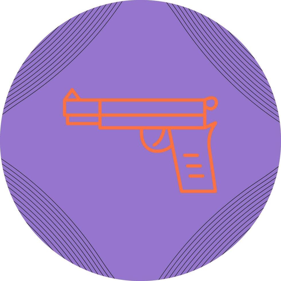 Pistol Vector Icon
