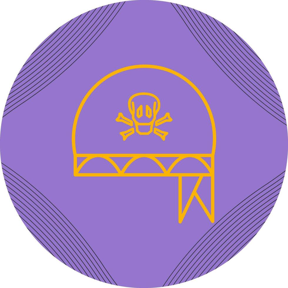 Pirate Bandana Vector Icon