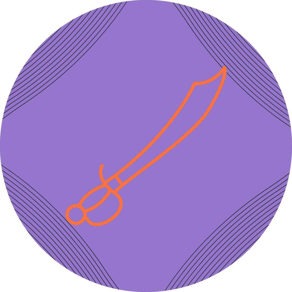 Pirate Sword Vector Icon