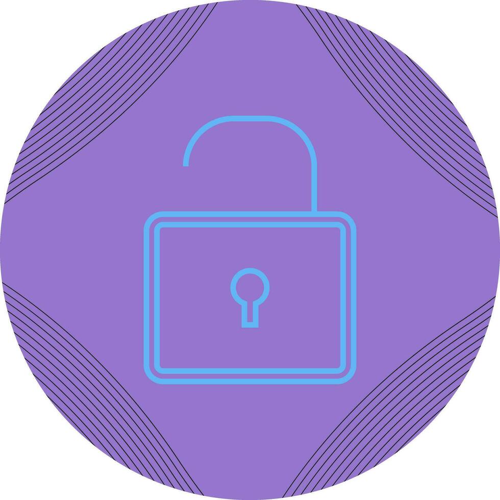 Open Lock Vector Icon Vector Icon