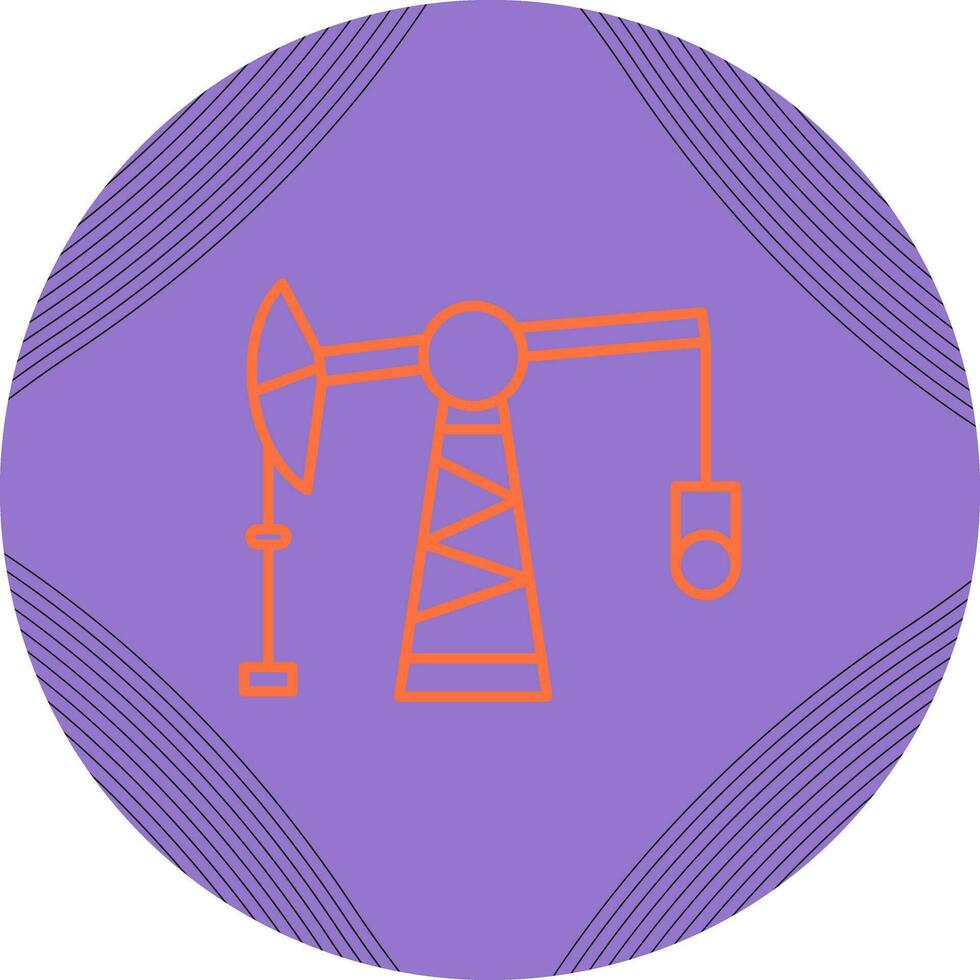 Pumpjack Vector Icon