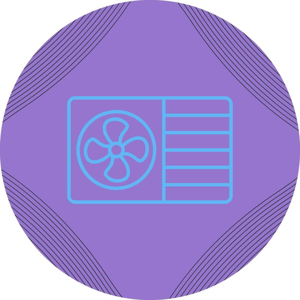 AC Window Unit Vector Icon