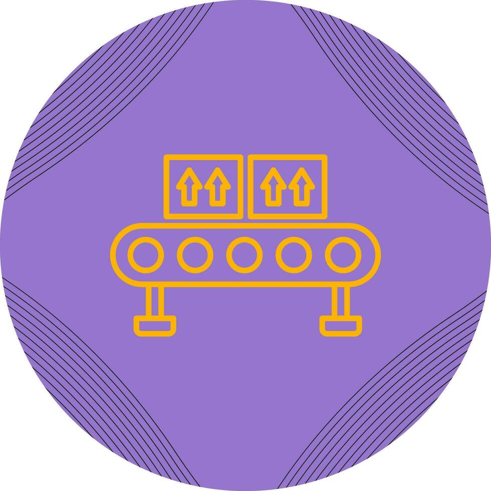 Assembly Line Vector Icon