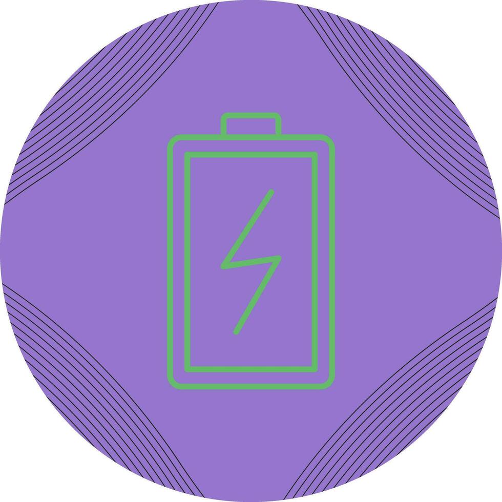 Charging Battery Vector Icon